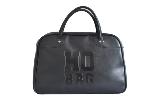 "HO" Black Duffle Bag