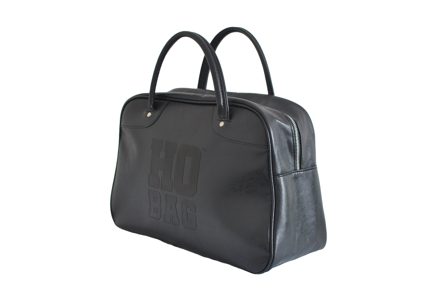 "HO" Black Duffle Bag